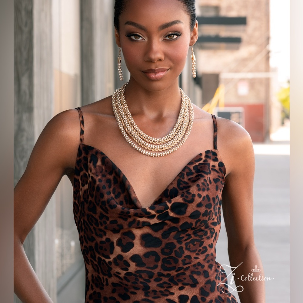 Zi collection : necklace and bangle set